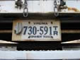 Permanent trailer plate