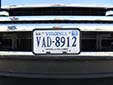 Normal plate (2014 series)