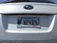 Personalized special interest plate 'Wildlife Conservationist - Bear'