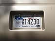 Special interest plate 'September 11, 2001'